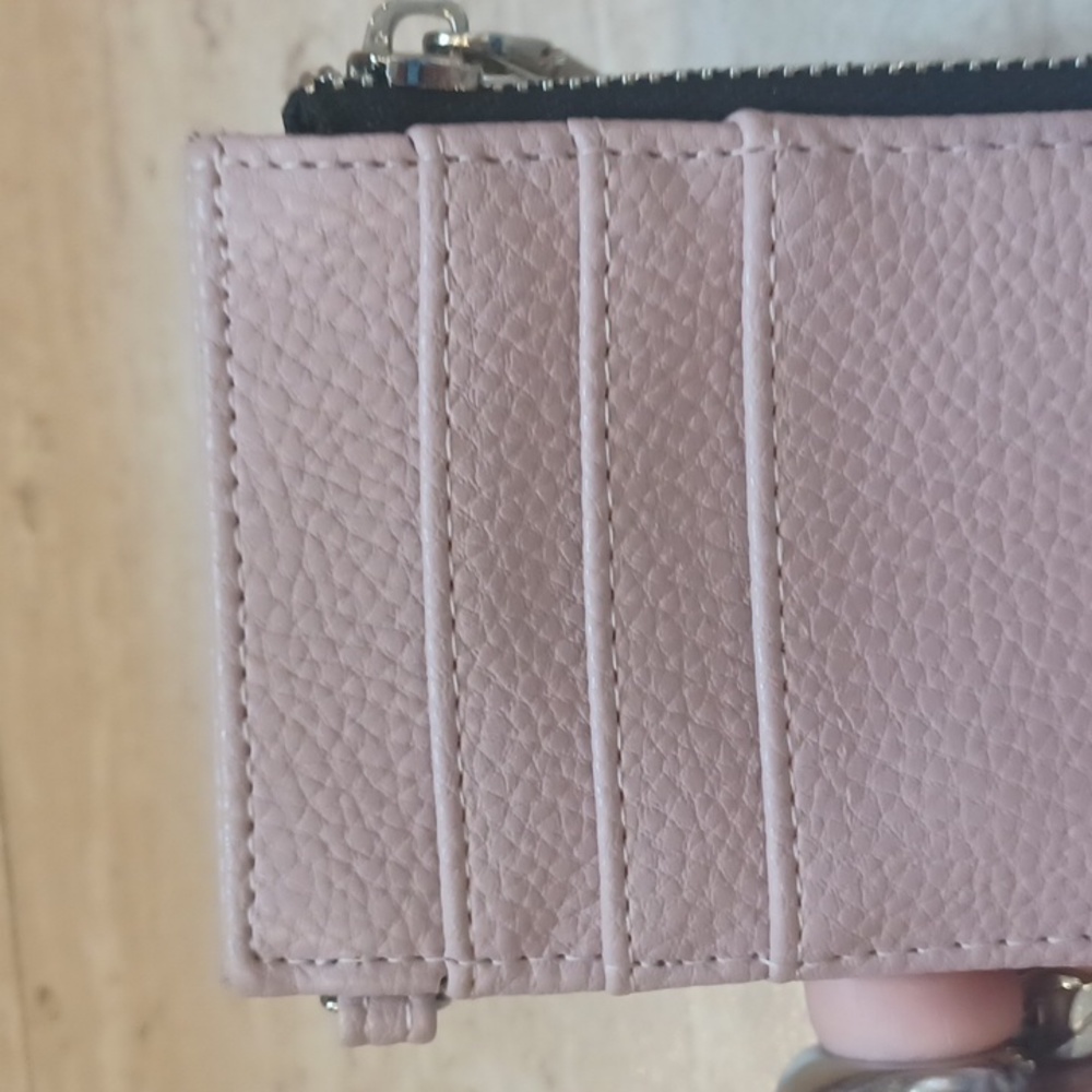 Steve Madden Zipper Card Holder/Mini Wallet - Picture 3 of 5